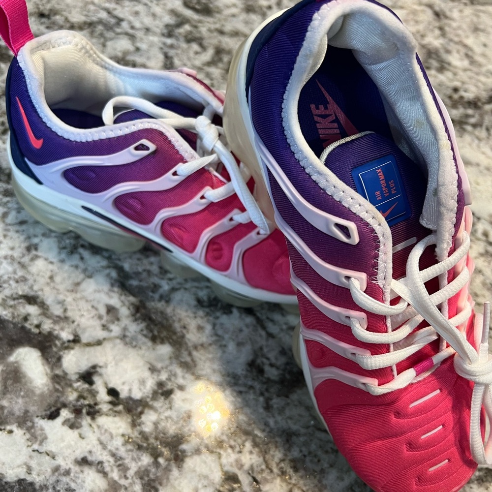 Nike Vibrant Pink and Purple Sneakers